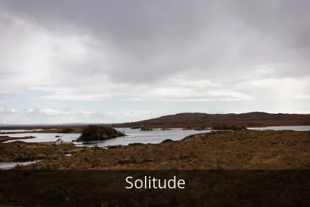 Where solitude meets profound reflection