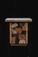 A bee house with a - Credits: pexels